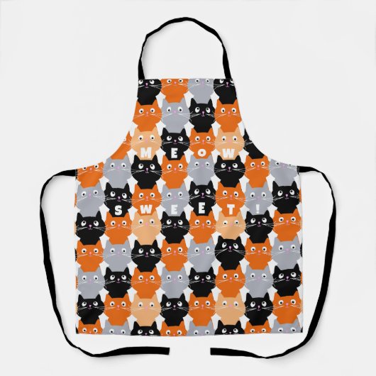 Sweet Cats Schürze (Vorderseite)
