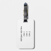 Sweet Cavapoo Puppies Gepäckanhänger (Rückseite vertikal)