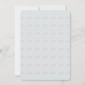 Sweet Celebration Birthday Einladung (Rückseite)