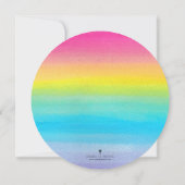 Sweet Celebration Birthday Party Einladung (Rückseite)