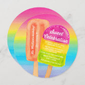 Sweet Celebration Birthday Party Einladung (Vorne/Hinten)