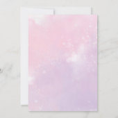 Sweet Celebration Candy Birthday Einladung (Rückseite)