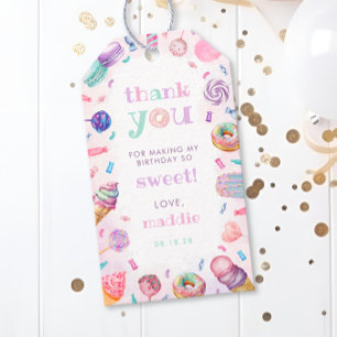 Sweet Celebration Candy Gastgeschenk Tag Geschenkanhänger