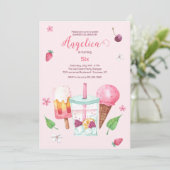Sweet Celebration Einladung (Stehend Vorderseite)