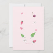 Sweet Celebration Einladung (Rückseite)