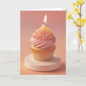 Sweet Celebration for a Birthday Star Karte (Gelbe Blume)