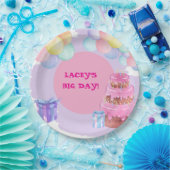 Sweet Celebration: Lila Geburtstagspapier Napkin Pappteller (Party)