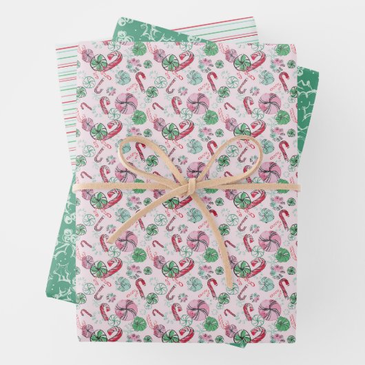 Sweet Celebration Mix Geschenkpapier Set (Beispiel)