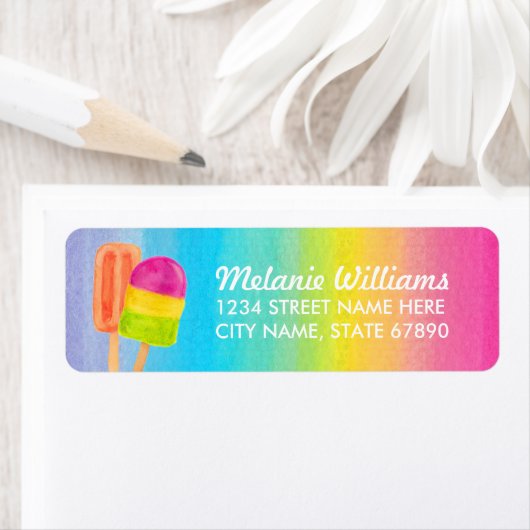 Sweet Celebration Return Address Label (Insitu)