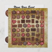 Sweet Celebration - SRF Einladung (Vorne/Hinten)