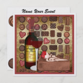 Sweet Celebration - SRF Einladung (Vorne/Hinten)