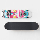 Sweet Chacater Vector Illustration Deck Skateboard (Horizontal)