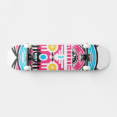 Sweet Chacater Vector Illustration Deck Skateboard (Horizontal)
