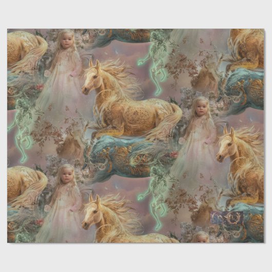 "Sweet Cheeked Adventures" Geschenkpapier (Flach)