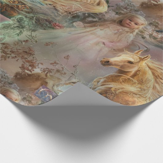 "Sweet Cheeked Adventures" Geschenkpapier (Ecke)