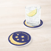 Sweet Cheesy Dreams Niedlich Moon & Stars Personal Getränkeuntersetzer (Seite)
