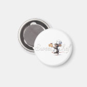 "Sweet Chef" Maus-Logo-Illustration Magnet (Vorderseite/Rückseite)