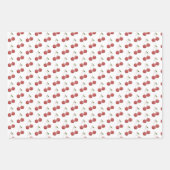 Sweet Cherries Aquarellbilder Geschenkpapier Set (Vorderseite 3)