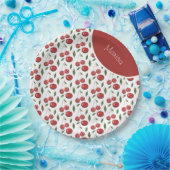 Sweet Cherries Aquarellbilder Pappteller (Party)