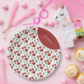 Sweet Cherries Aquarellbilder Pappteller (Party)