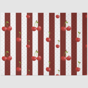 Sweet Cherries Decoupage Seidenpapier