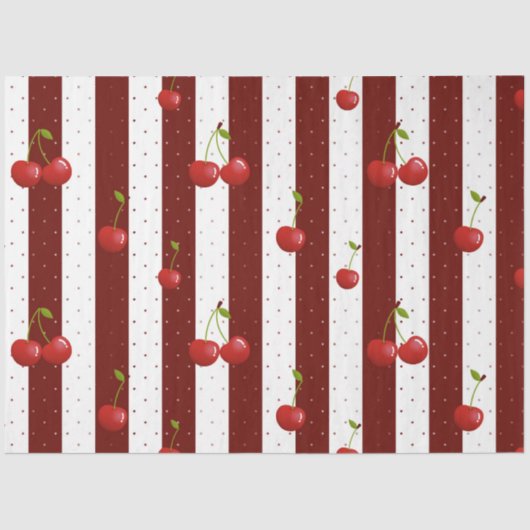 Sweet Cherries Decoupage Seidenpapier (Vorderseite)