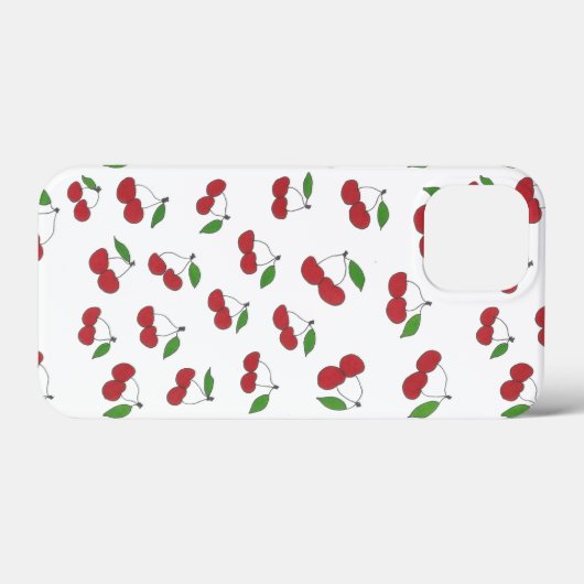 Sweet Cherries iPhone Case (Rückseite (Horizontal))