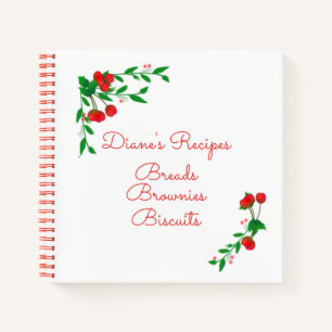 Sweet Cherries SpiralNotebook Notizblock