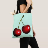 Sweet Cherries Tote Bag - Farbe auswählen Tasche (Von Nahem)