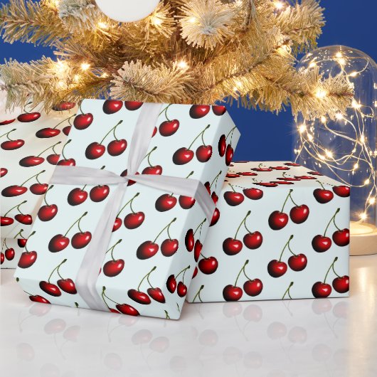 Sweet Cherries Wrapping Paper Geschenkpapier (Feiertage)