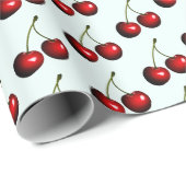 Sweet Cherries Wrapping Paper Geschenkpapier (Rolleneckpunkt)