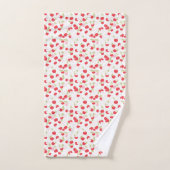 Sweet Cherry Badhandtuch Set (Handtuch)