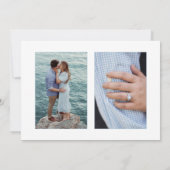 Sweet Cherry Blossom Wappen Save The Date (Rückseite)