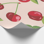 Sweet Cherry Delight Geschenkpapier (Ecke)