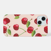 Sweet Cherry Delight iPhone 15 Hülle (Rückseite (Horizontal))
