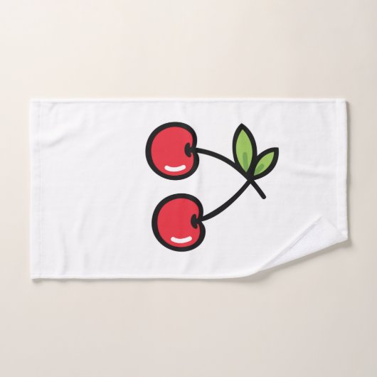 Sweet Cherry Handtuch (Handtuch)