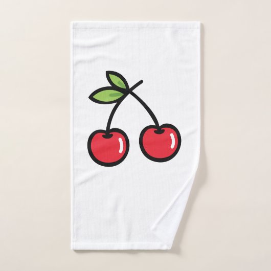 Sweet Cherry Handtuch (Handtuch)