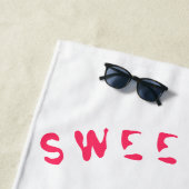 Sweet Cherry Juice Cool Drink Beach Handtuch (Beispiel)