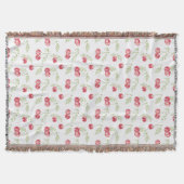 Sweet Cherry Orchard Red Green Decke (Vorderseite)