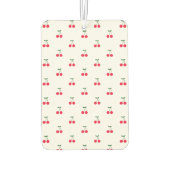 Sweet Cherry Pattern Air Freshener Autolufterfrischer (Rückseite)