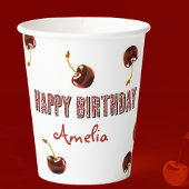 Sweet Cherry Personalisiert Pappbecher