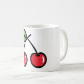 Sweet Cherry Taza Kaffeetasse (VorderseiteRechts)