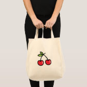 Sweet Cherry Tote Bag Tragetasche (Vorderseite (Produkt))