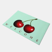 Sweet Cherry Welcome Doormat Fußmatte (Schrägansicht)