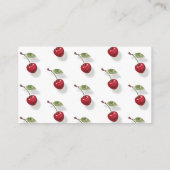 Sweet Cherry wie viele Candies Begleitkarte (Rückseite)