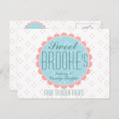 Sweet Chic Logo Postkarte (Vorne/Hinten)