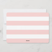 Sweet & Chic | Valentinstag Fotokarte Feiertagskarte (Rückseite)