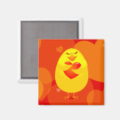Sweet chick, Magnet (Vorderseite/Rückseite)