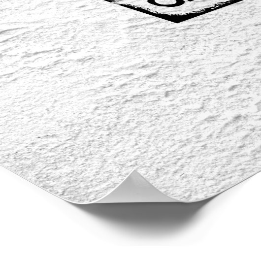 Sweet Chicken Bone Art Print Poster Abstrakt (Ecke)