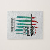 Sweet Chicken Bone Jigsaw Puzzle - Modernes Abstra (Horizontal)